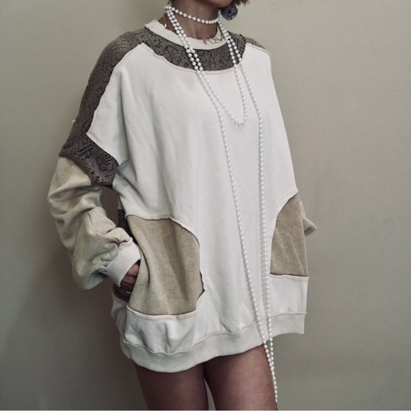 Brand new baggy pocket  sweater shirt - Picture 3 of 10